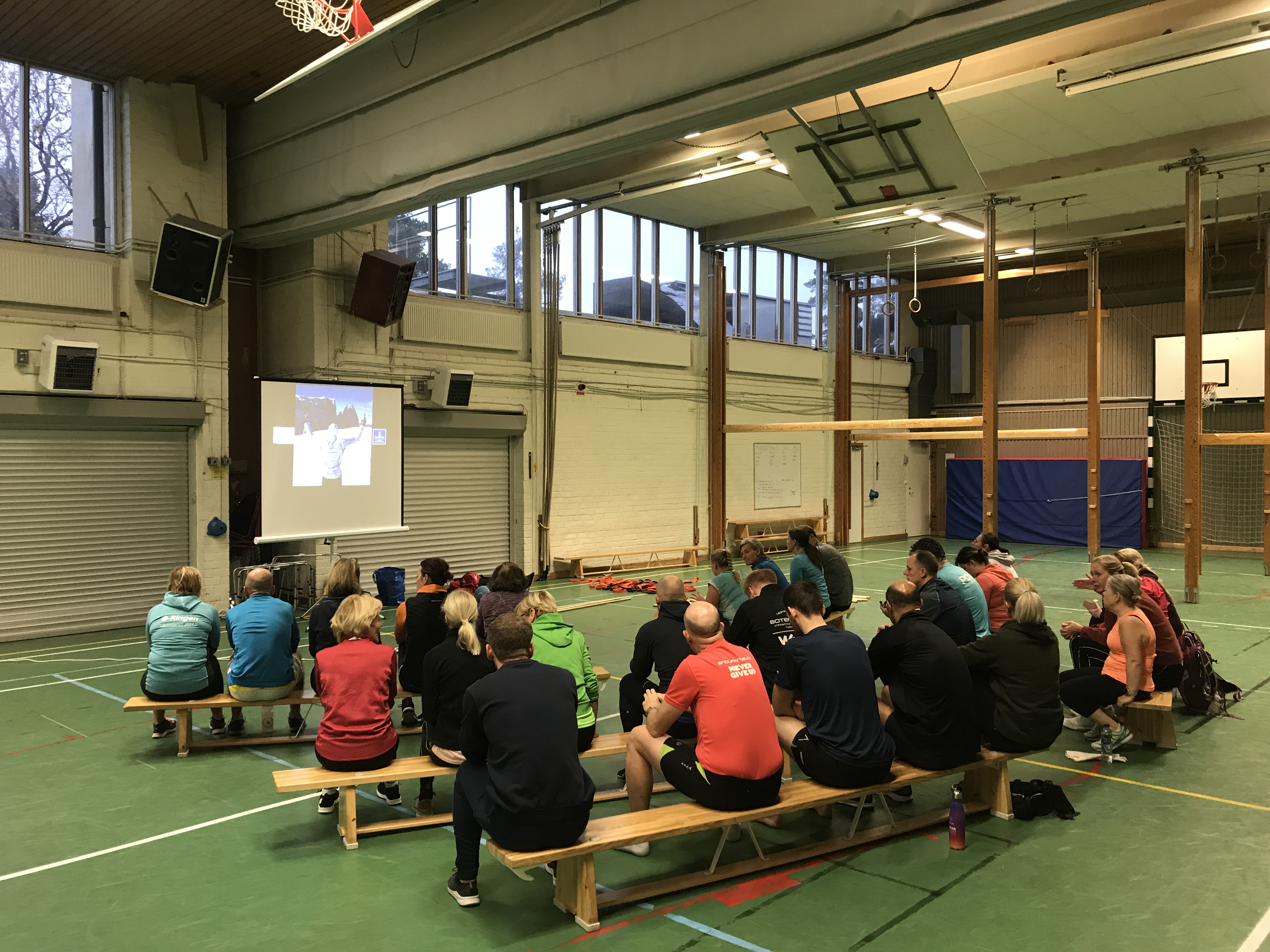 Workshops om teknik och rörelse för arbetsgrupp