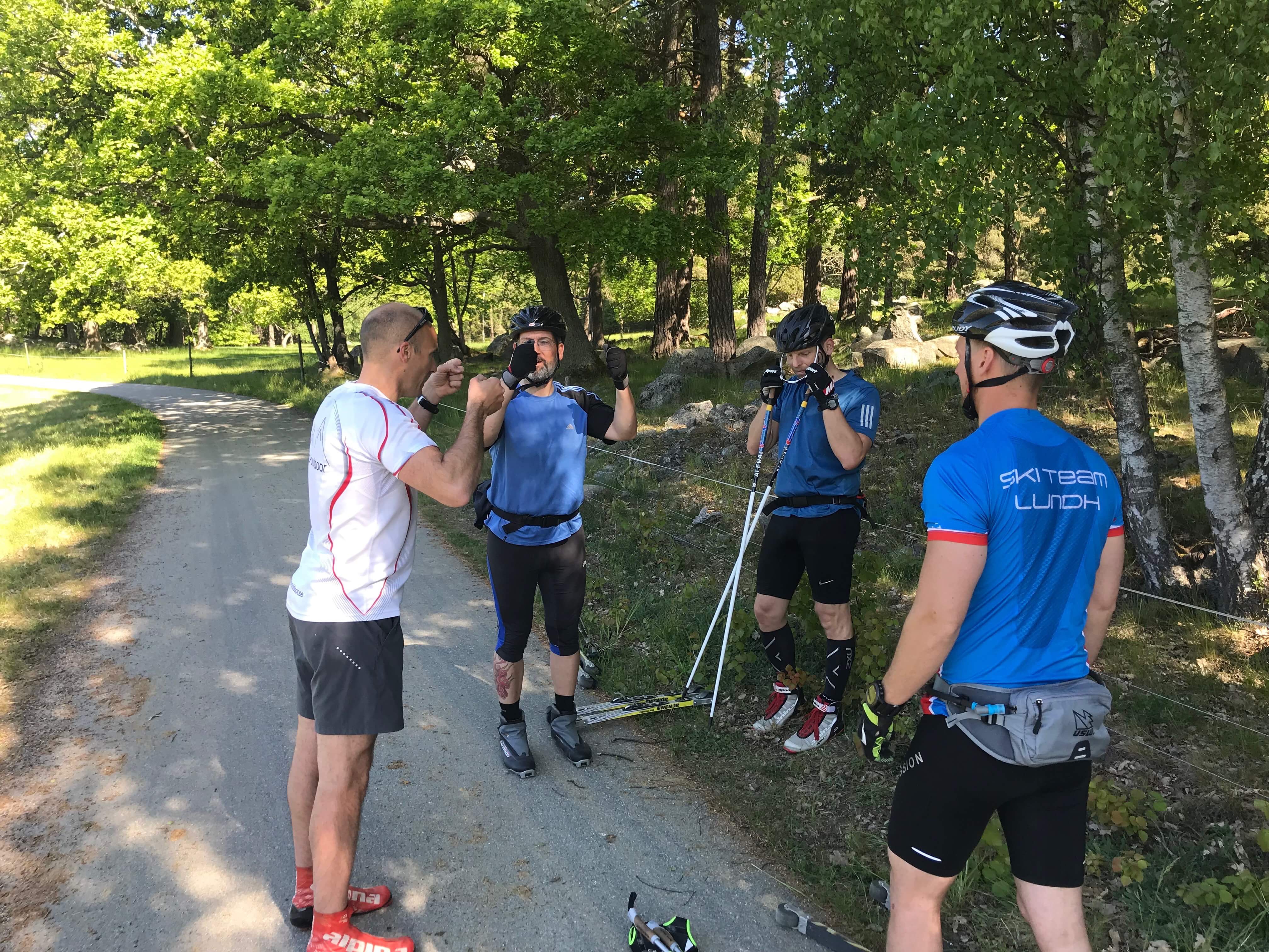 Fysioterapeut och tränare i Stockholm hjälper rullskidåkare bli smärtfria