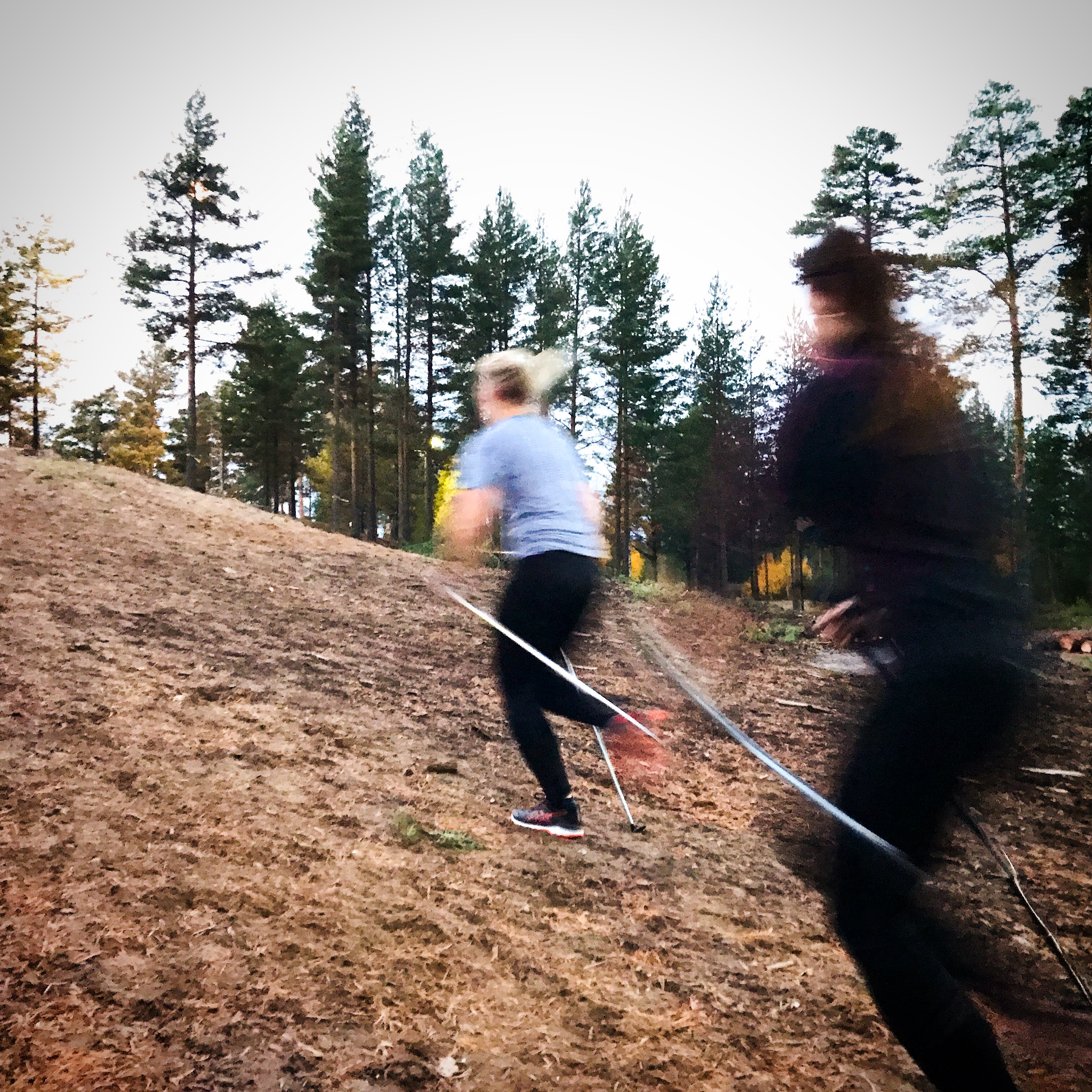 Gruppträning utomhus för företag